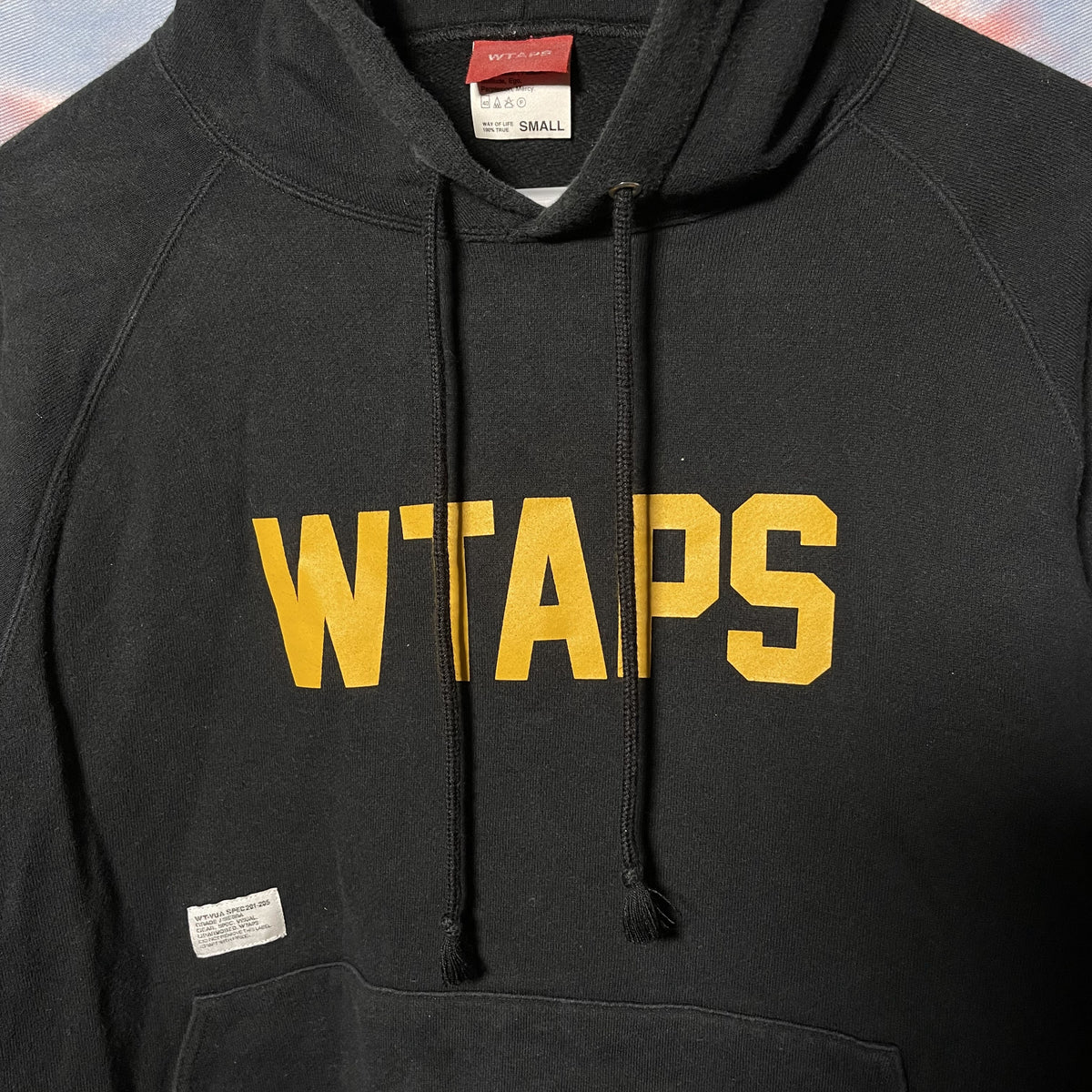 WTAPS® Logo-Print Cotton-Fleece Hoodie for Men