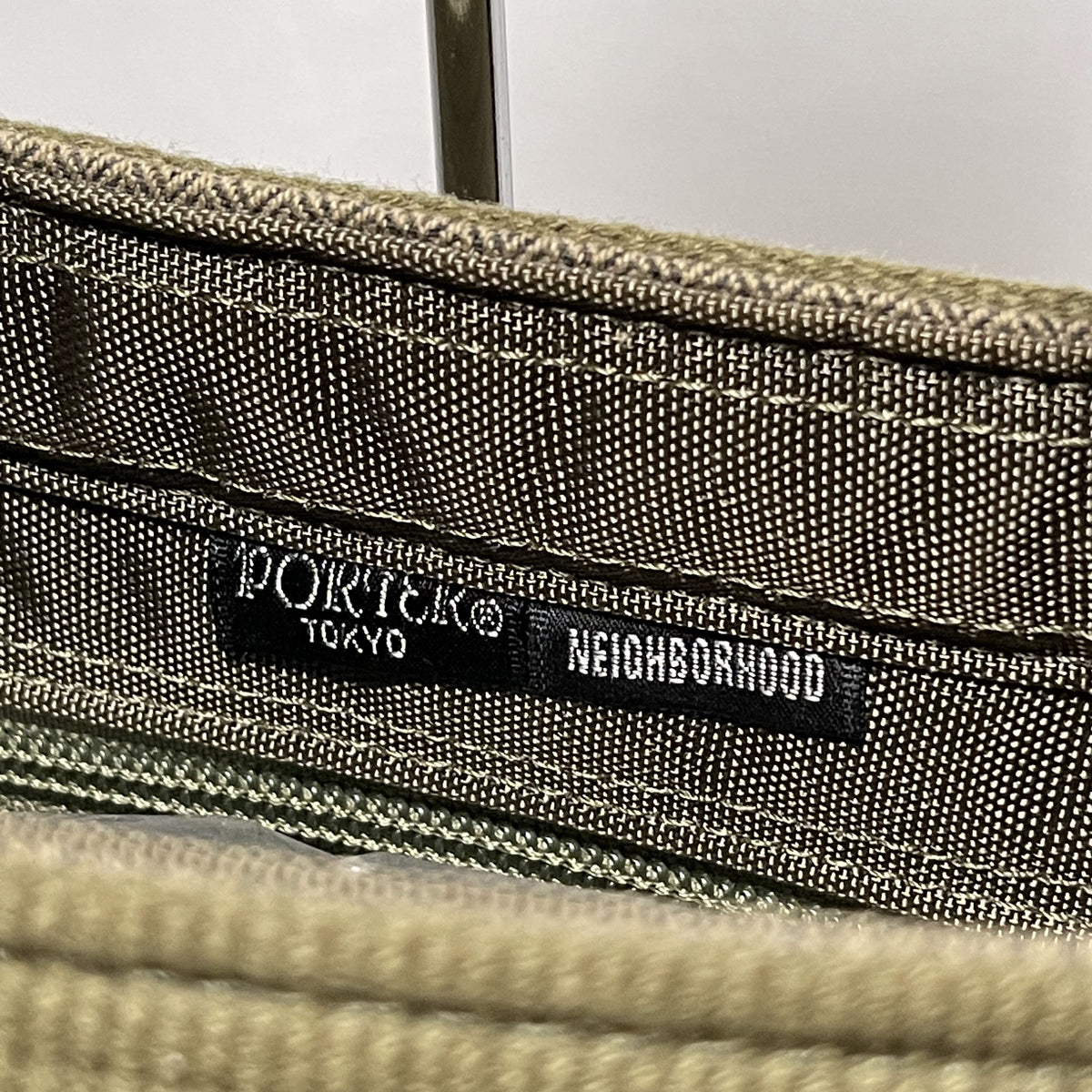 Neighborhood x Porter Tote bag - Olive 橄欖綠色布手挽袋