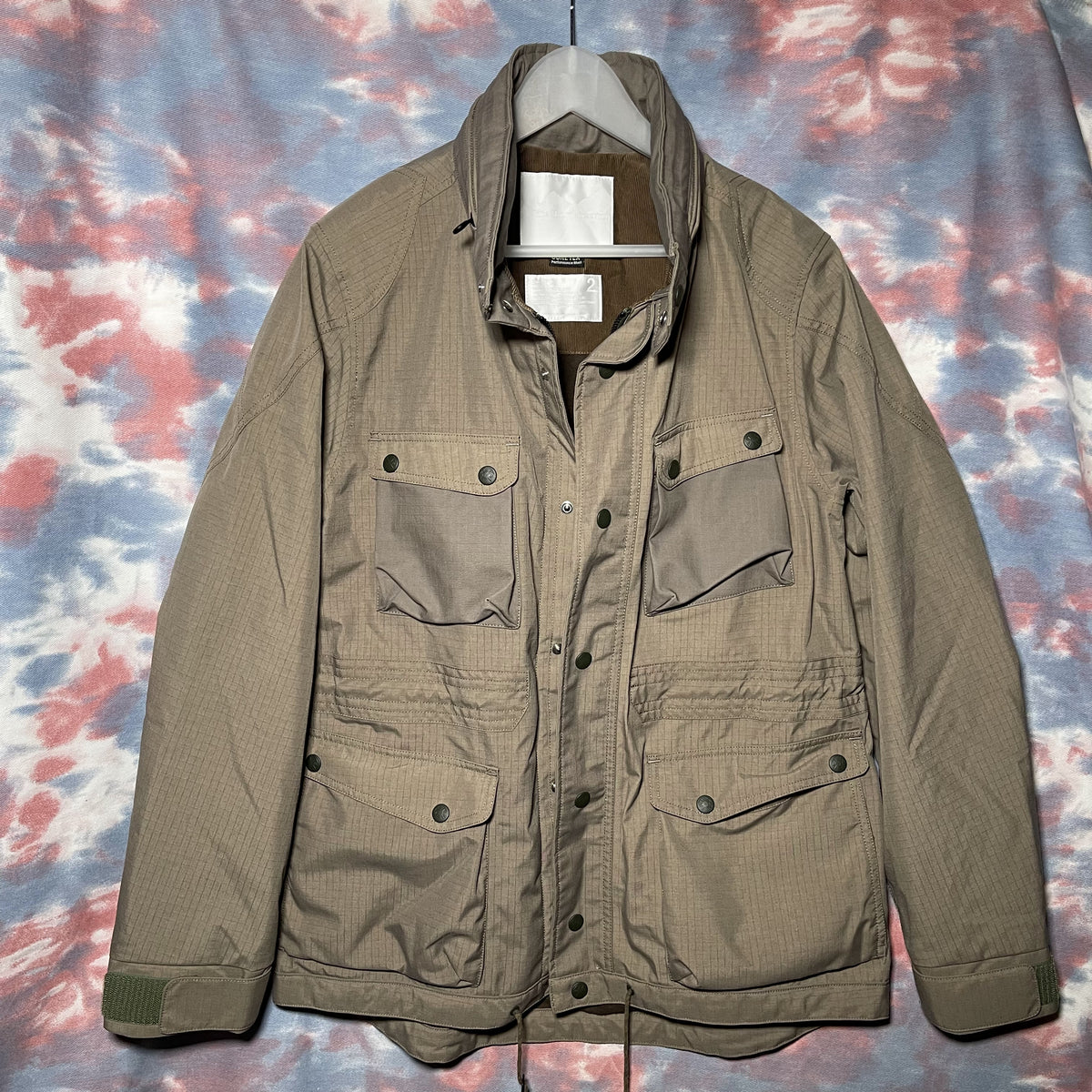 White Mountaineering M65 4pockets Hooded Jacket Gore-tex Khaki