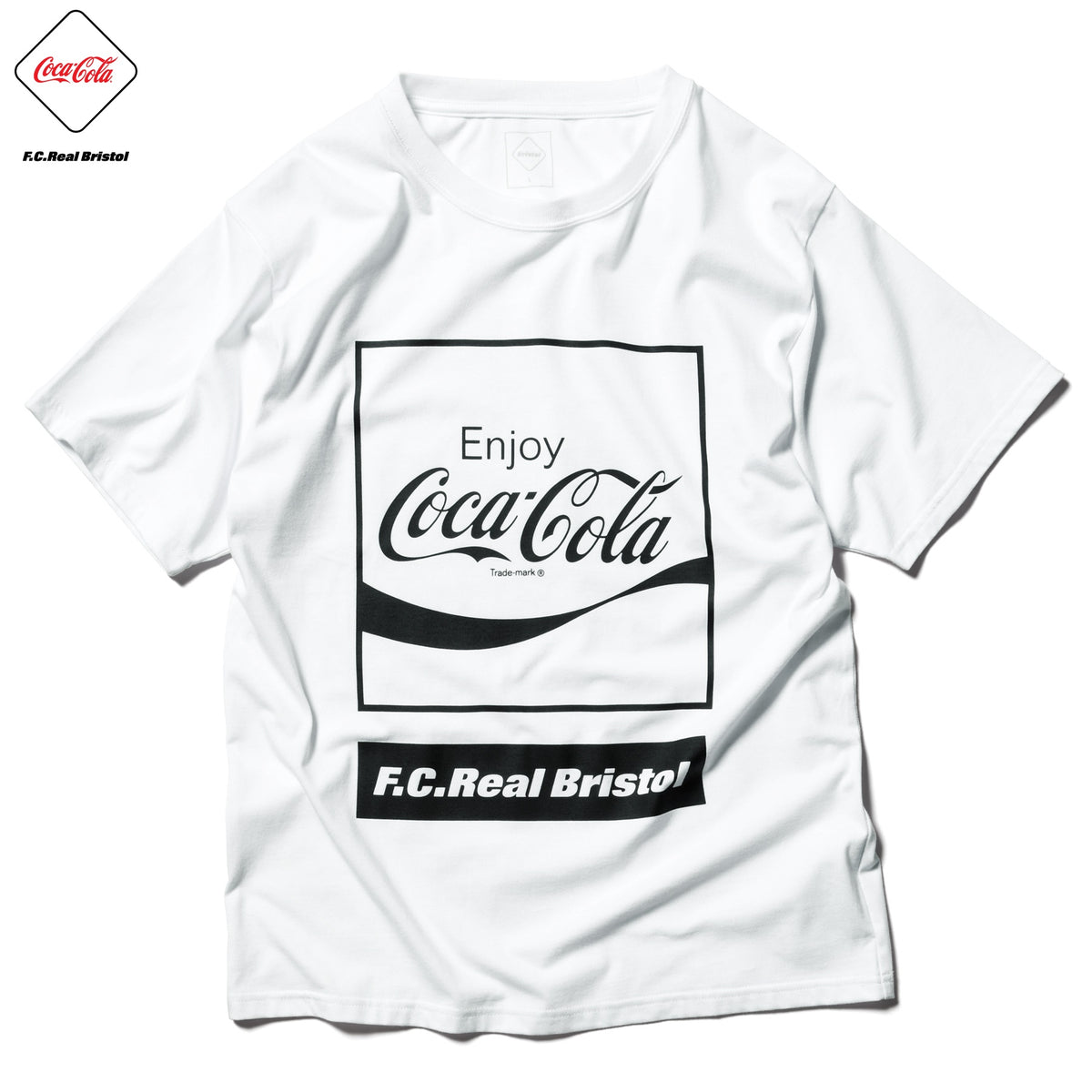 F.C.Real Bristol COCA-COLA BOX LOGO TEE