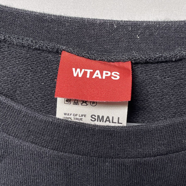 Wtaps wtvua spec 3M print sweatshirt size S 黑色3M反光spec logo抓毛衛衣