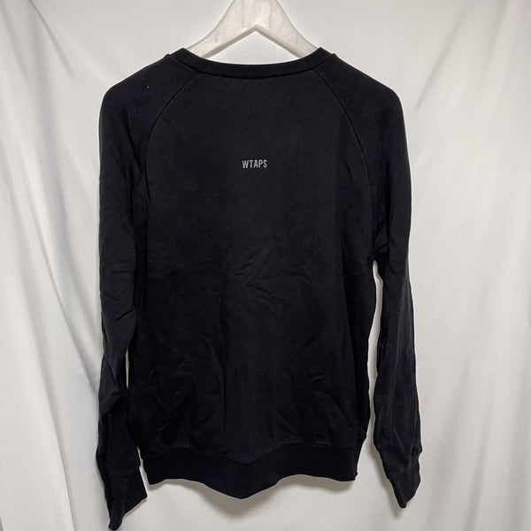 Wtaps wtvua spec 3M print sweatshirt size S 黑色3M反光spec logo抓毛衛衣