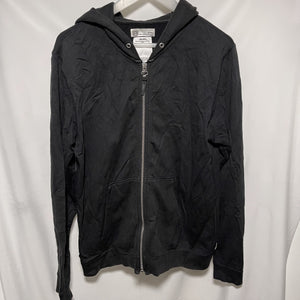 Visvim Full zip hooded Jacket Black size 2 黑色vsvm有帽拉鏈衛衣 中碼