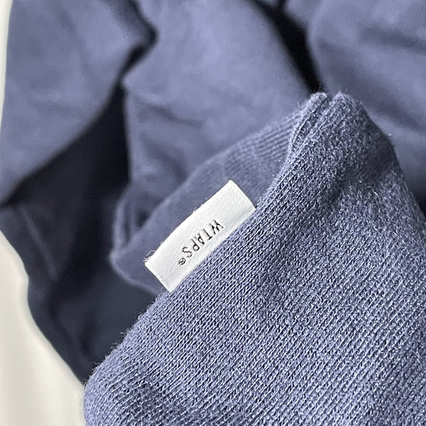 Wtaps ingredient hoodie Navy size 1 S 深藍色印花有帽衛衣 細碼