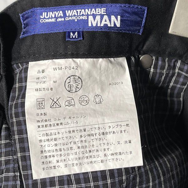 Junya Watanabe MAN Comme des Garcons shorts black size M 黑色短褲 中碼