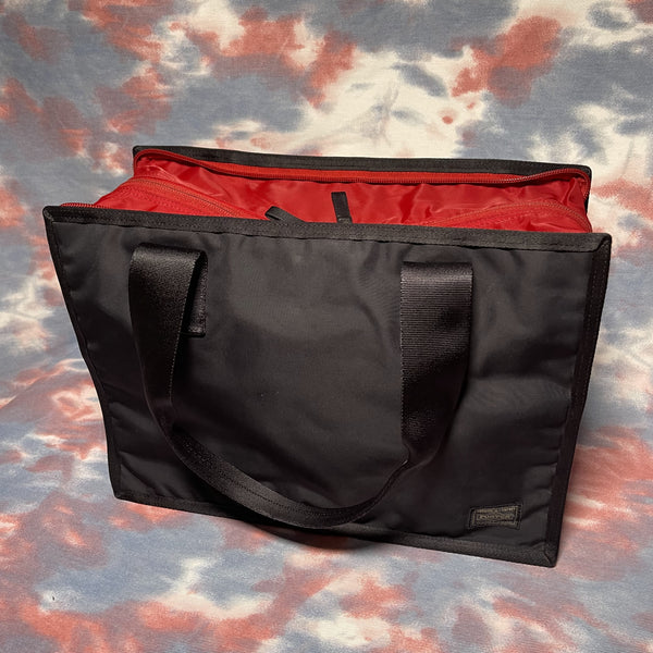 Porter Handy Folding Shopper bag - Black 黑色尼龍購物褶袋