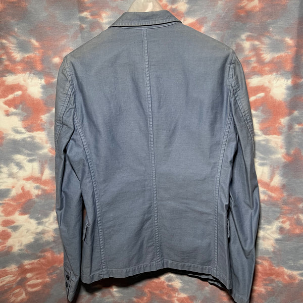 Cabane de Zucca blazer light blue size M 淺藍色立體剪裁西裝䄛