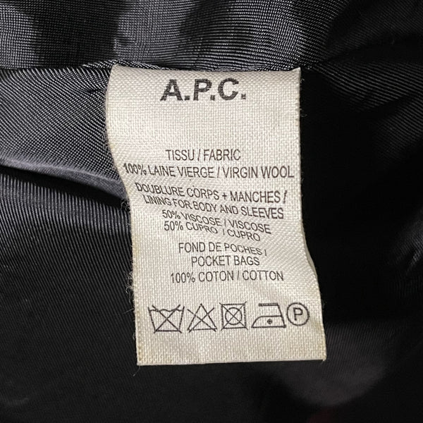 APC Wool Duffel Coat Black size S 黑色羊毛絨漁夫䄛