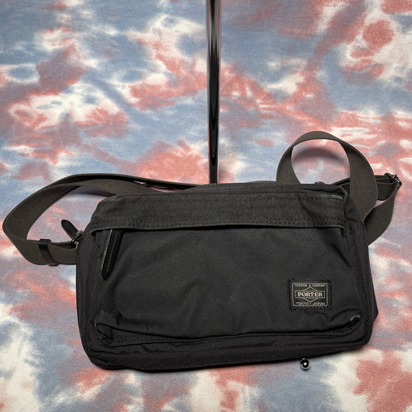 Porter Bridge Shoulder Bag - Washed Black 洗水黑色側揹袋