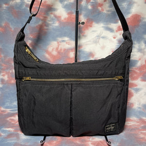 Porter Draft Shoulder Bag - Black 黑色側揹袋 斜揹袋