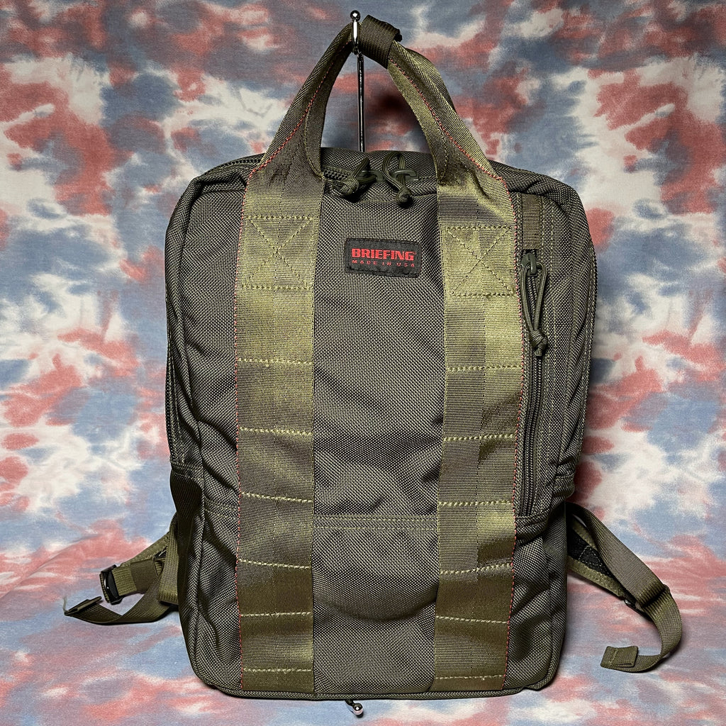 Briefing USA FT Pack Backpack Dark Green 深綠色尼龍背囊– napo.hk