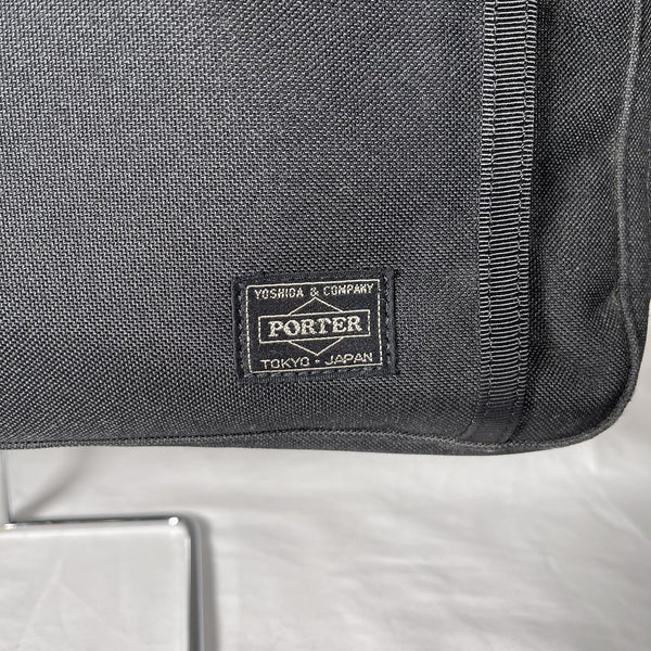 Porter Clip Briefcase - Black 黑色尼龍公事包