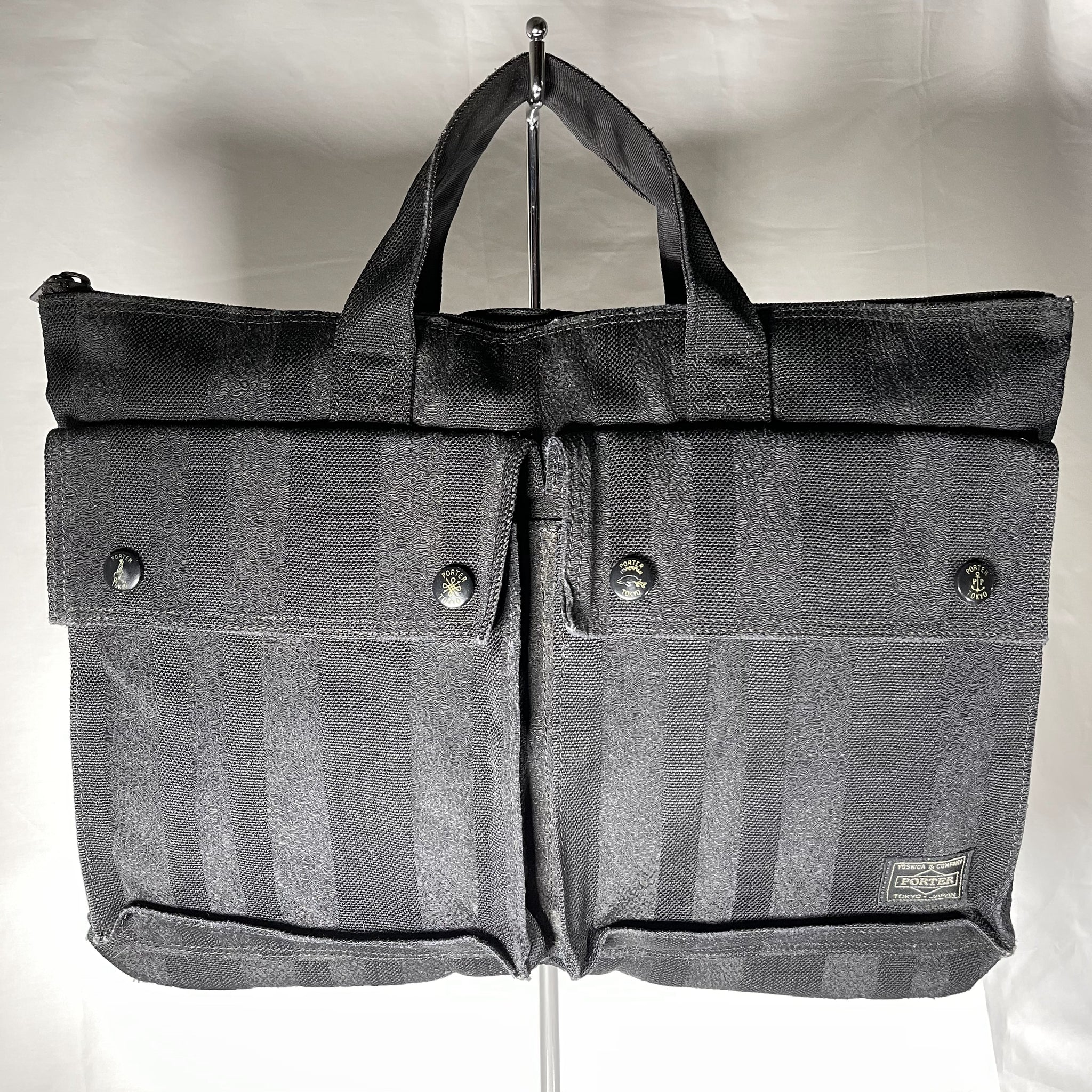 Porter Tango Black Tote bag - Black 黑色手提袋– napo.hk
