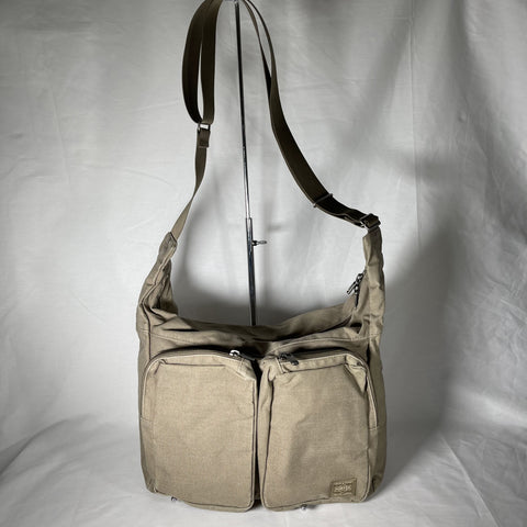 Porter Draft Shoulder Bag - Beige 米色斜揹袋