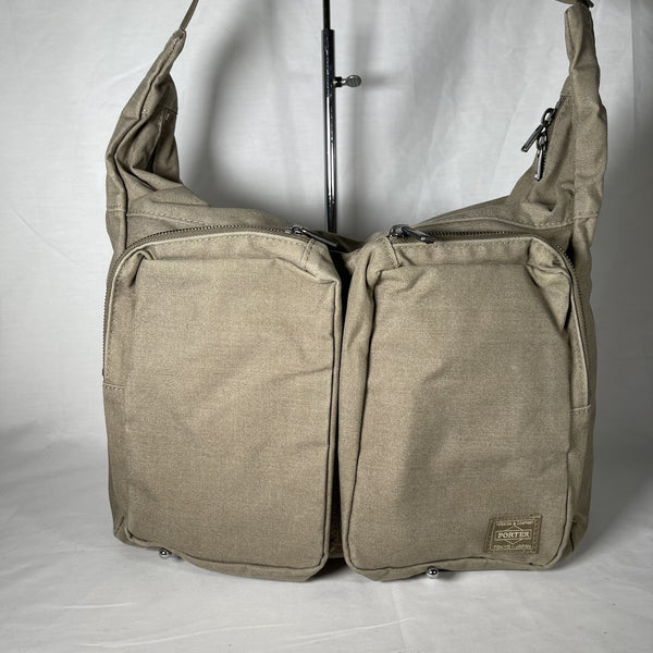 Porter Draft Shoulder Bag - Beige 米色斜揹袋