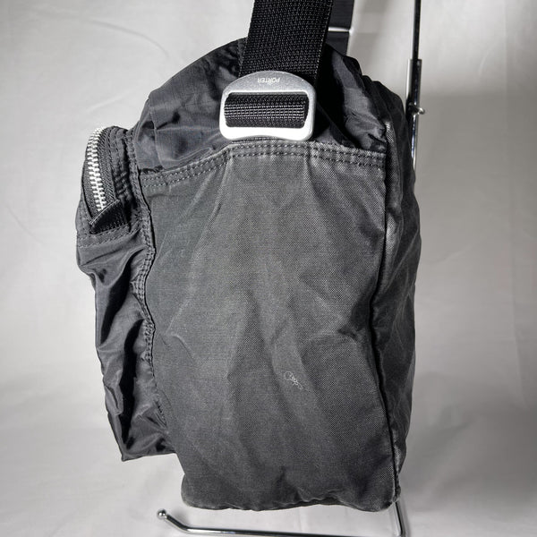 Porter Terra Shoulder Bag (L) - Black 黑色斜揹袋