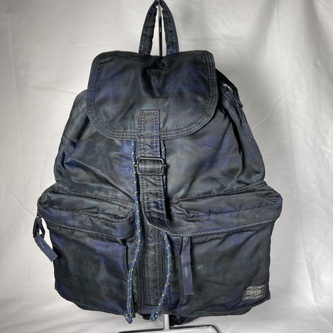 Head Porter Green Highland Backpack (S) - Green 綠色格仔背囊