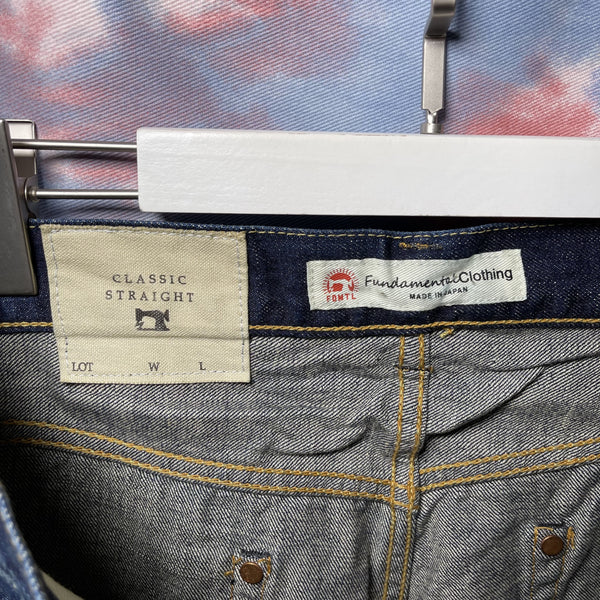 Fdmtl Regular Straight Washed Jeans denim 洗水牛仔褲