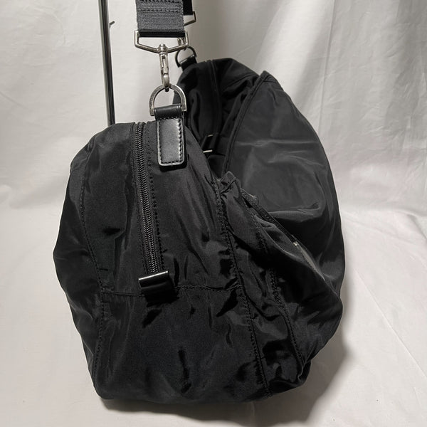 Agnes b 2way Bag - Black 黑色兩用側揹袋/斜揹袋/手提袋