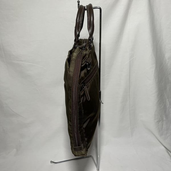 agnes b 2way briefcase - olive 橄欖綠色兩用公事包