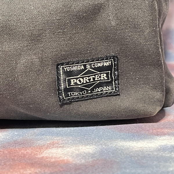 Porter Shoulder Bag L - Washed Grey 洗水灰色布料側揹袋 斜揹袋