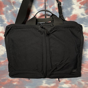 Porter 2WAY Briefcase - Black 黑色Porter兩用公事包 手抽/斜揹/側揹