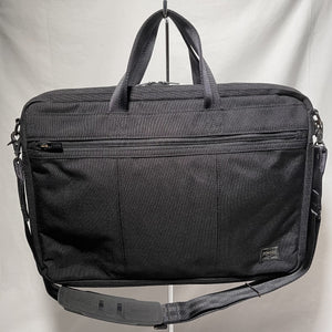 Porter TENSION POTR ORIGINAL 2way Cordura Briefcase - Black 黑色兩用cordura尼龍公事包