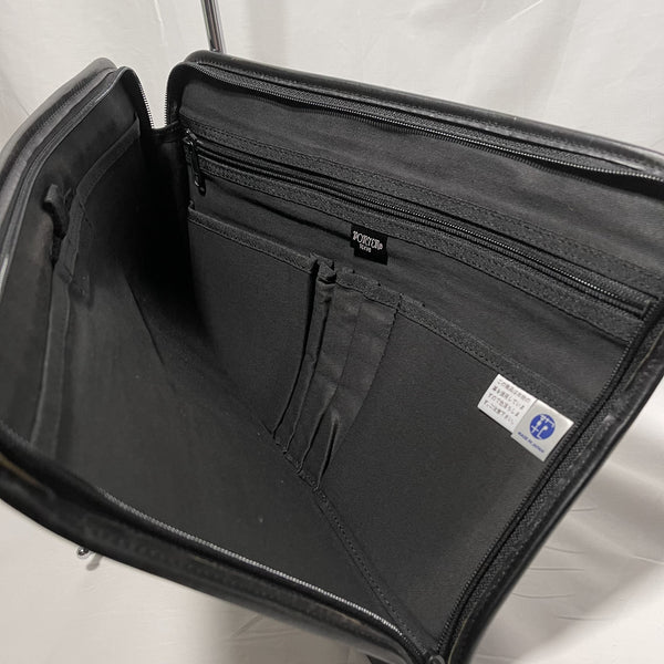 Porter Leather Document Case - Black 黑色皮革文件套