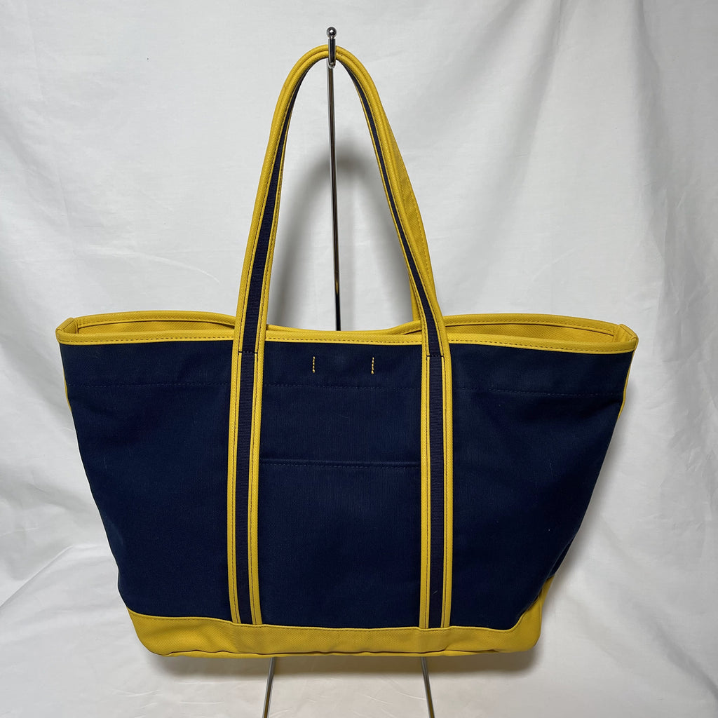 Porter Girl Boyfriend Tote Bag (L) - Blue/Yellow 藍黃色tote bag