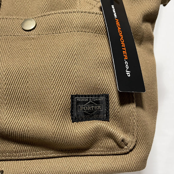 Head Porter Banff 2way Shoulder Bag - Brown 啡色兩用斜揹袋/側揹袋