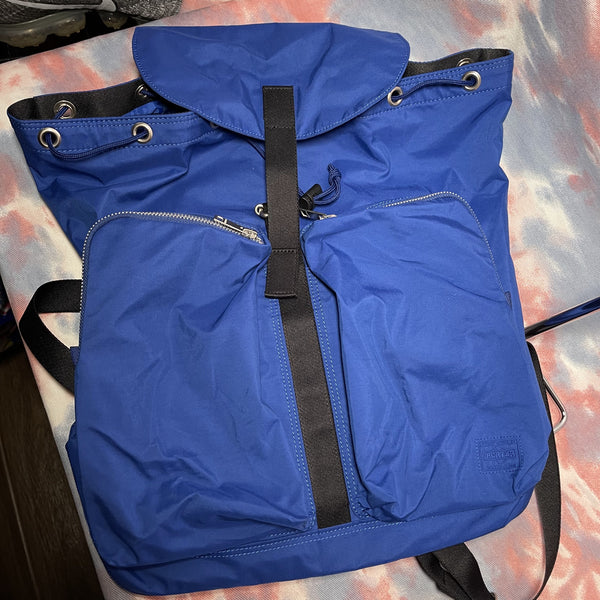Porter Assist Rucksack Backpack - Blue 藍色尼龍背囊