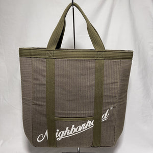 Neighborhood x Porter Tote bag - Olive 橄欖綠色布手挽袋