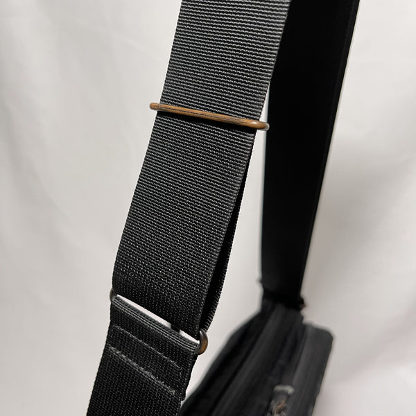 Porter Shoulder Bag - Black 黑色斜揹袋 側揹袋
