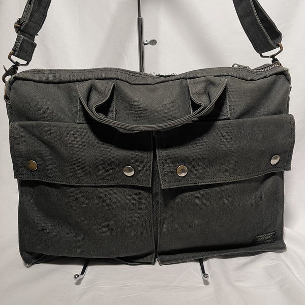 Porter Smoky 2way Shoulder Bag - Black 黑色兩用斜揹側揹手挽袋