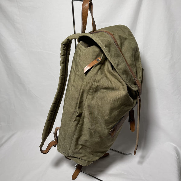 Porter Bridge Rucksack Backpack - Olive 橄欖綠色帆布背囊