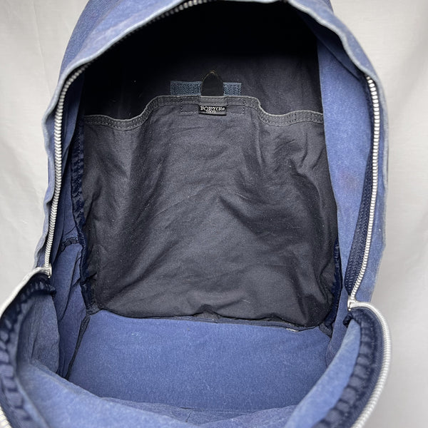 Porter Bridge Daypack Backpack - Blue 藍色帆布背囊