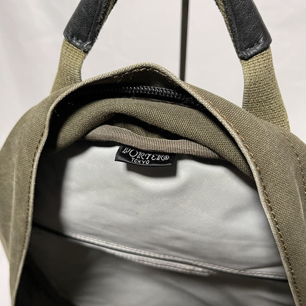 Porter Beat Daypack Backpack (25L) - Olive 橄欖綠色帆布背囊
