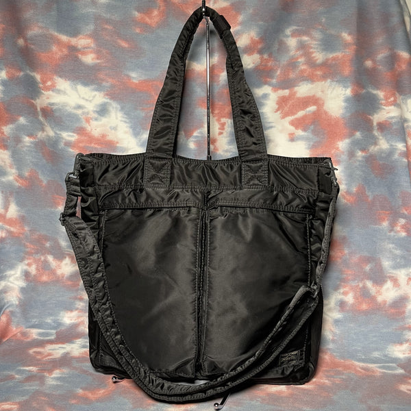 Porter Tanker 2way tote bag - Black 黑色Tanker兩用tote bag (可上膊)