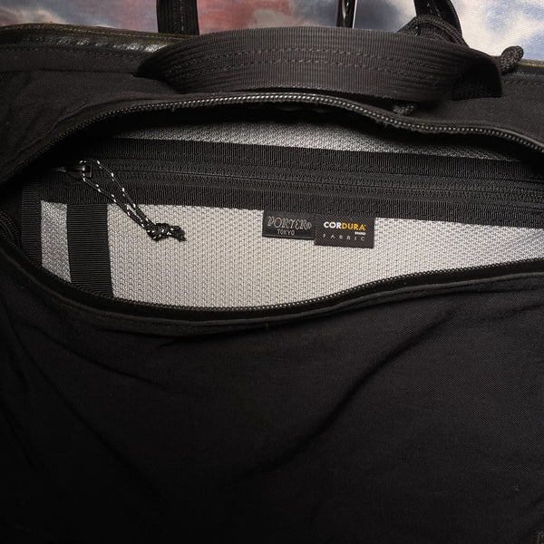 Porter Klunkerz Shoulder Messenger Bag - Black 黑色cordura料側揹袋 斜揹袋 郵差袋