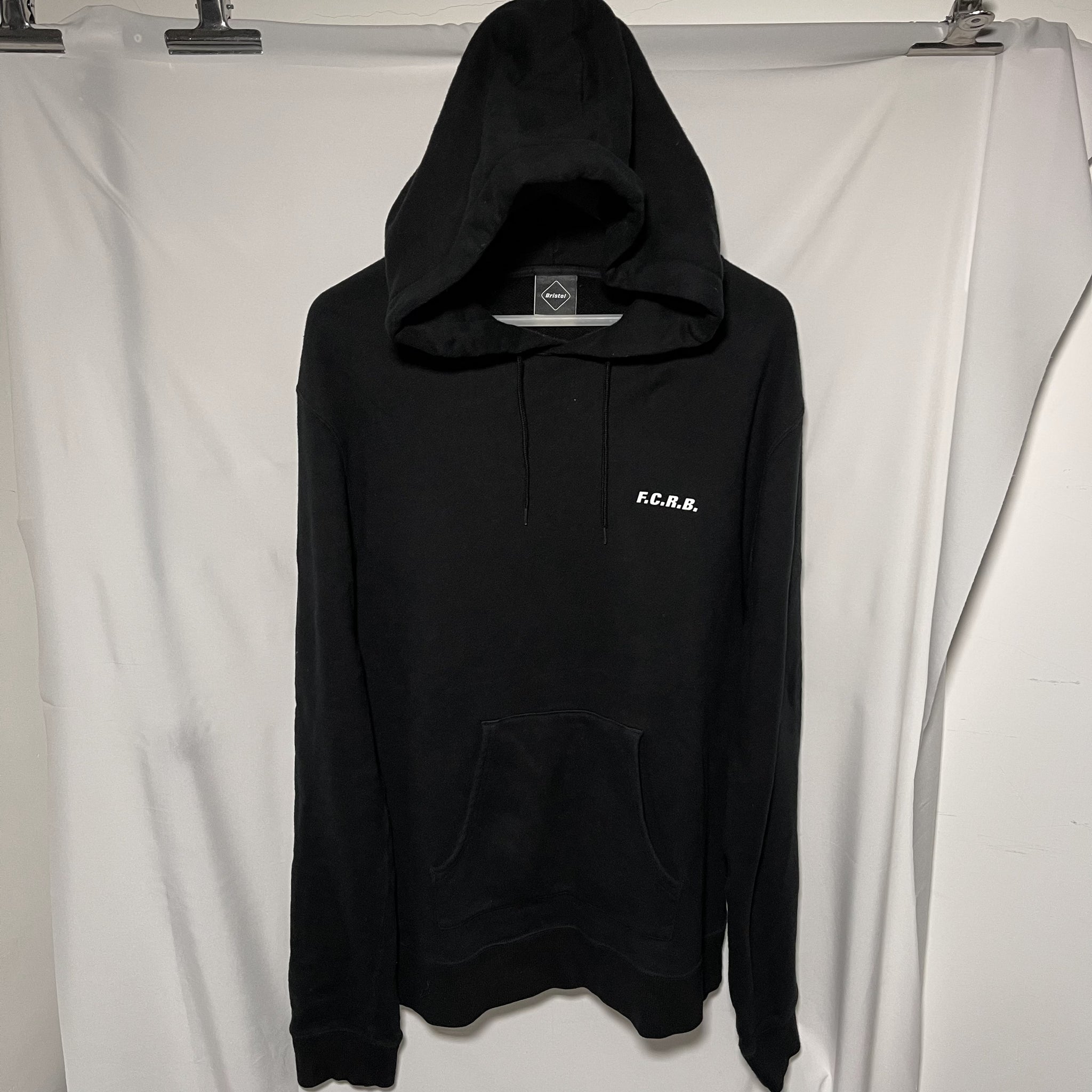 FCRB Supporter Pullover Hoodie Size M black 黑色有帽衛衣– napo.hk
