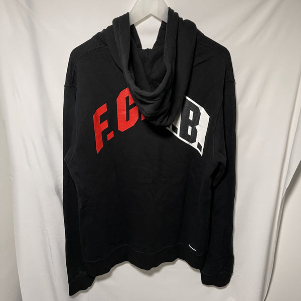 FCRB Supporter Pullover Hoodie Size M black 黑色有帽衛衣
