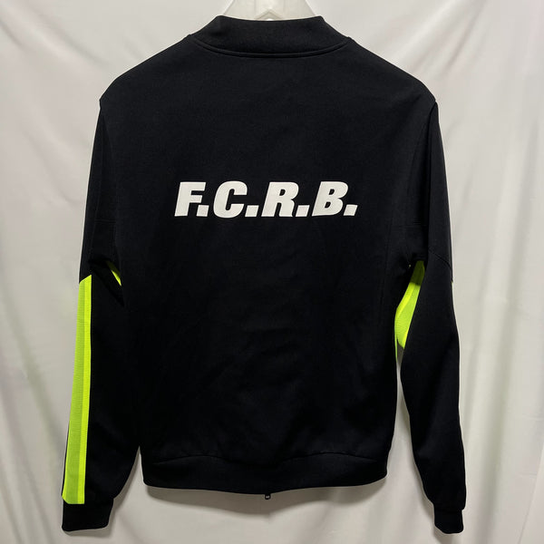FCRB Reversible PDK Jacket - Black x neon yellow, Grey camo 黑x螢光黃,灰色迷彩-雙面外套 size S