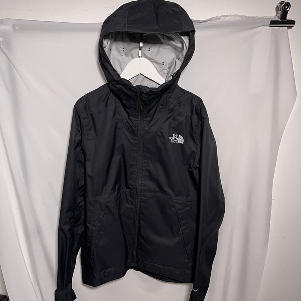 The North Face Dryvent Jacket Black asia size S 黑色有帽拉鏈風䄛