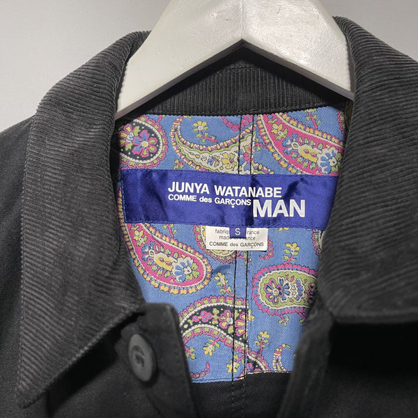 Junya watanabe MAN comme des garcons jacket black blazer size S 黑色扣鈕外套