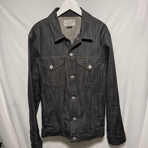 Neighborhood Stockman Denim Jacket Black Rigid unwash size M 黑色未洗水牛仔䄛