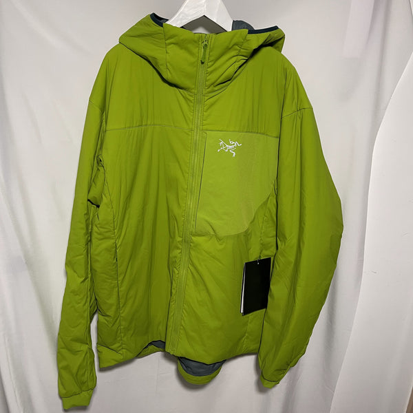Arc'teryx Proton LT Hooded Nylon Jacket - Lime Green