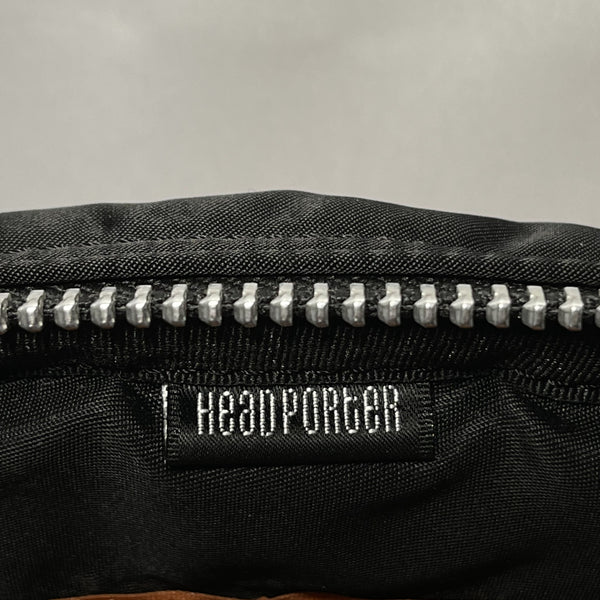 Head Porter tanker original oval waist bag 黑色尼龍橢圓腰包