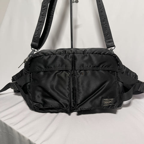 Porter Tanker 2Way Waist Bag - Black 黑色Tanker兩用腰包/斜揹袋