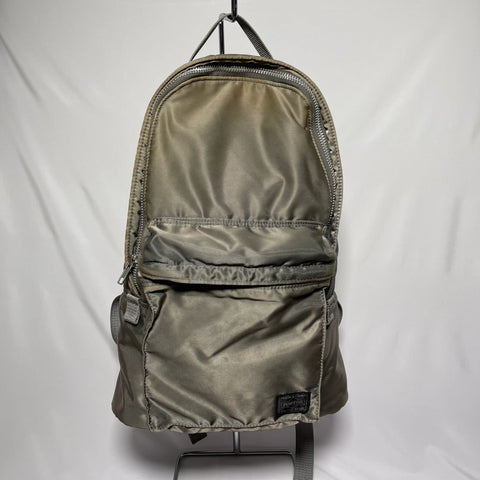 Porter Tanker Backpack - Bleached Silvery Grey to Copper 銀灰色輕微甩色到部份銅色Tanker背囊