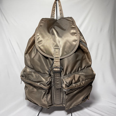 Porter Tanker Backpack Rucksack (16L) - Bleached Silvery Grey to Copper 銀灰色甩色到部份銅色Tanker背囊